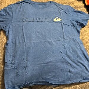 Quicksilver light blue t-shirt size large